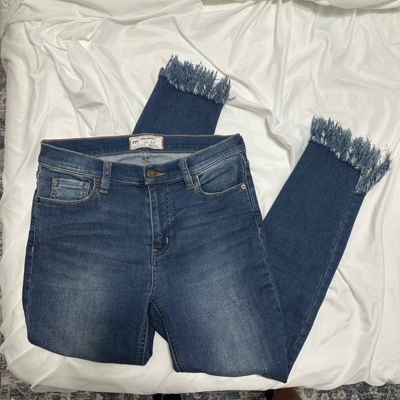 Free People Fringe Ankle Jeans Sise 27 - Picture 7 of 7